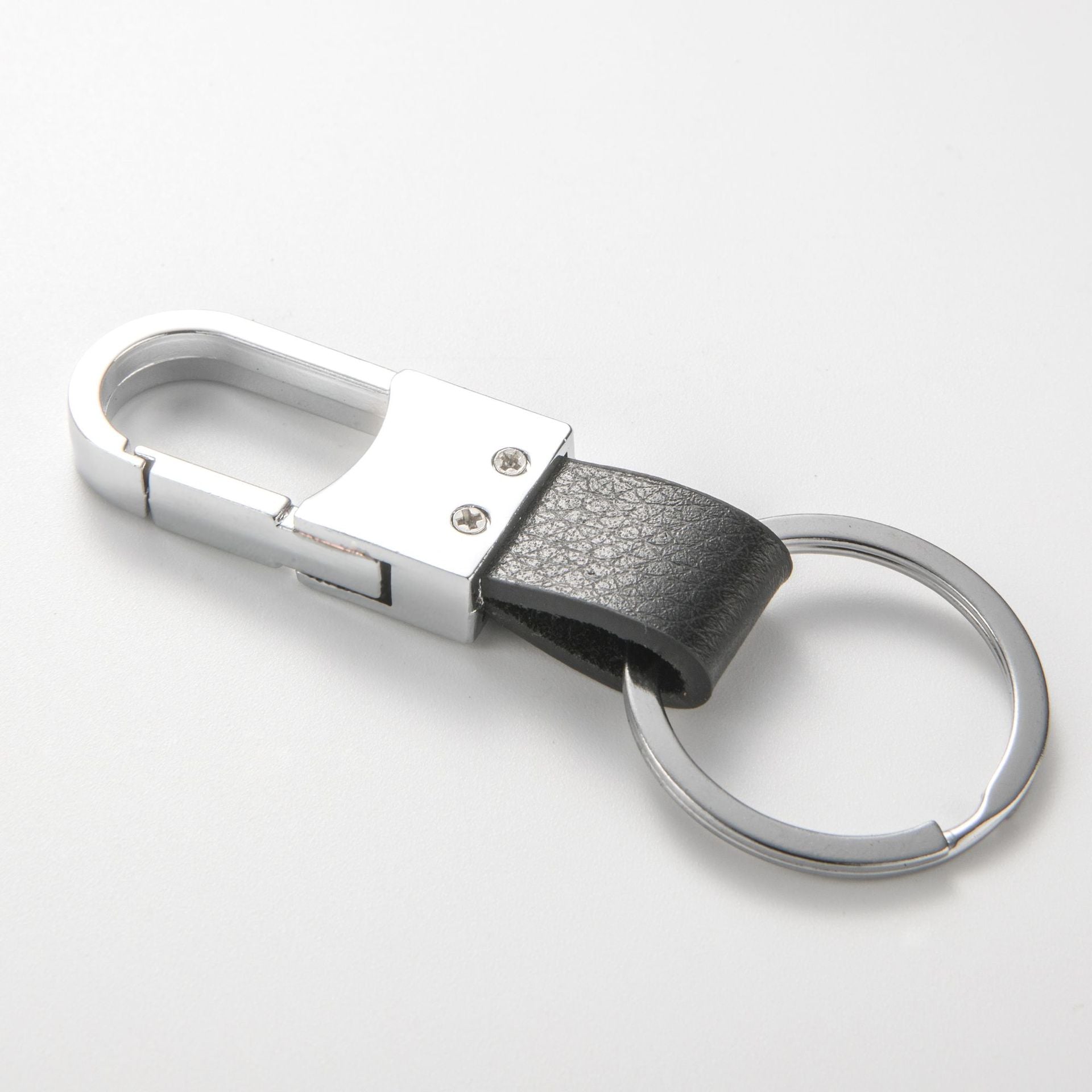 Wholesale Men's Leather Zinc Alloy Keychains